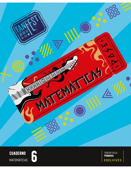 CUADERNO MATEMATICAS 6ºPRIMARIA FANFEST 2023 LINEA 2